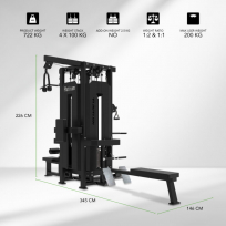 Комплекс на 4 станции TUNTURI Platinum V 25PVS3400