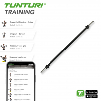 Гриф штанги для аэробики TUNTURI 150 см